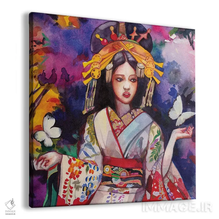 تابلو دکوراتیو موسوکا اثر لیوبا برکنر - نمای پرسپکتیو محصول