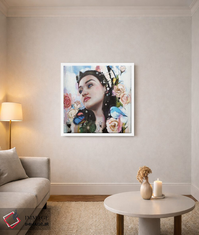 تابلو دکوراتیو اگر دنبال خرگوش ها بروی اثر لیوبا برکنر - D2W