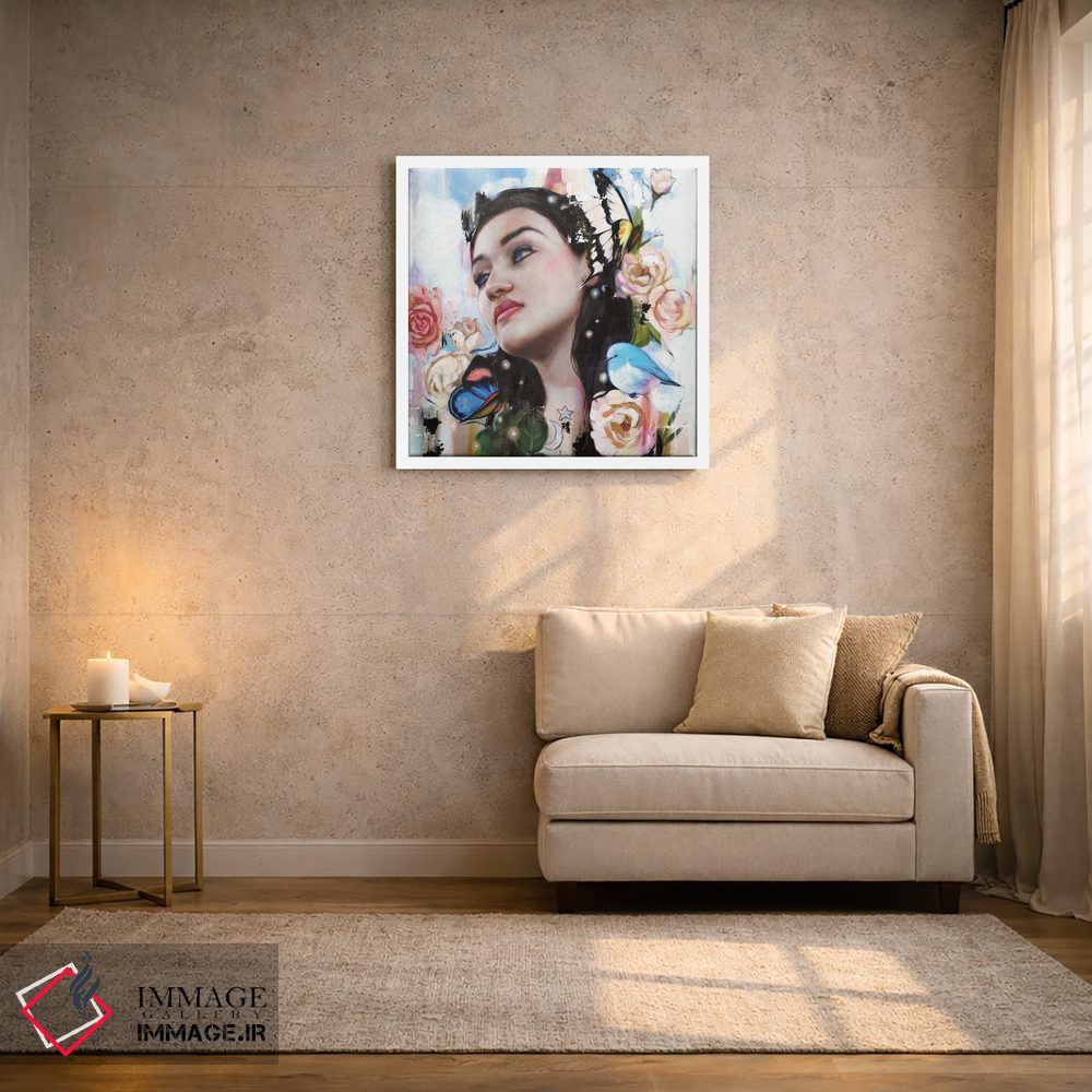 تابلو دکوراتیو اگر دنبال خرگوش ها بروی اثر لیوبا برکنر - D1W