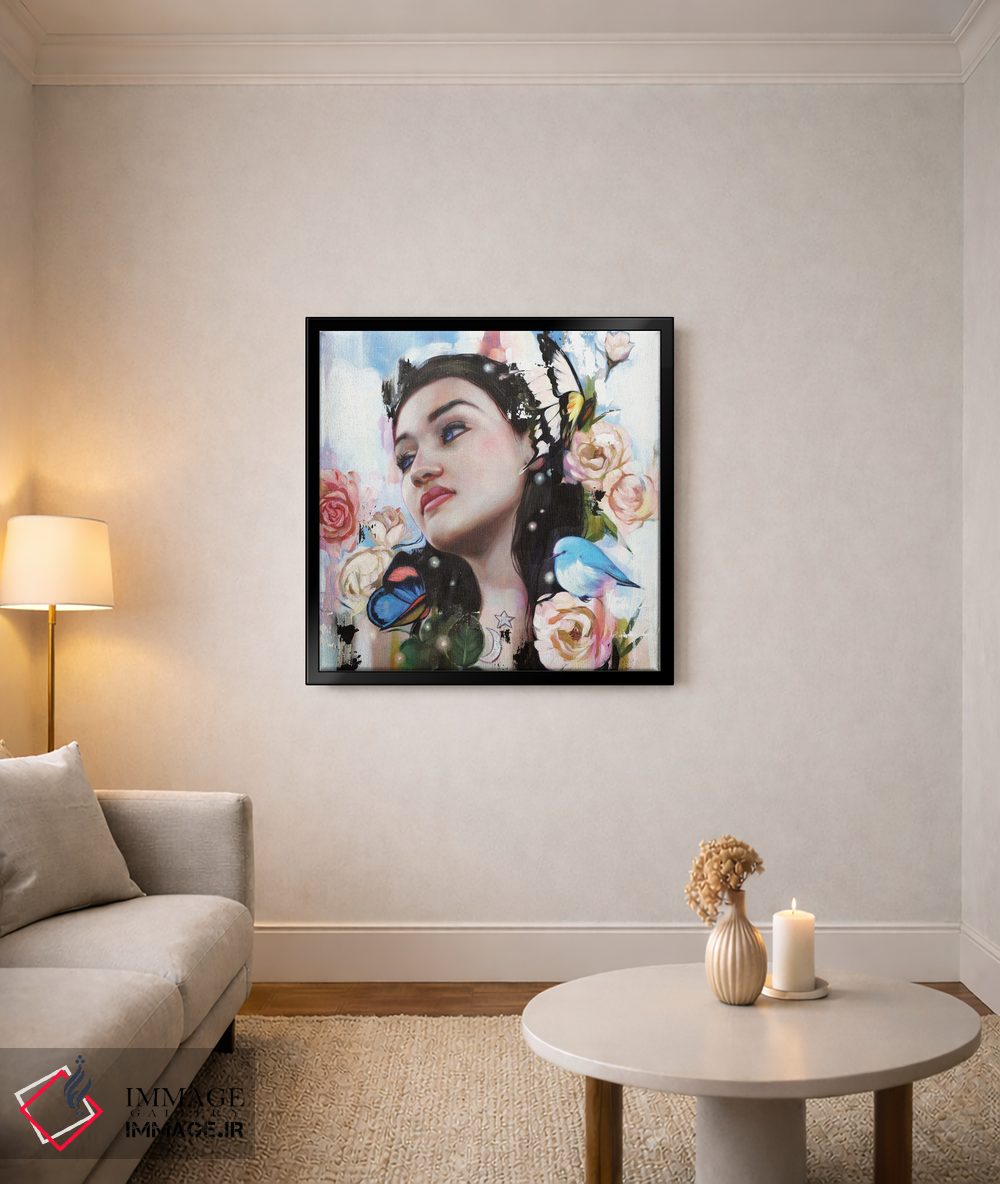 تابلو دکوراتیو اگر دنبال خرگوش ها بروی اثر لیوبا برکنر - D6B