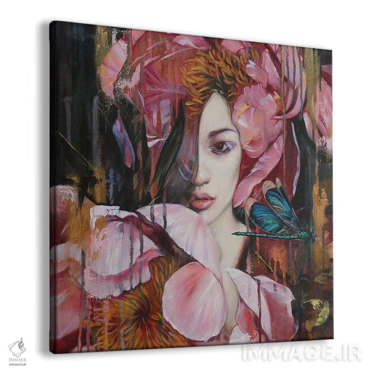 تابلو دکوراتیو برگردان نقاشی روغنی اثر لیوبا برکنر - نمای پرسپکتیو محصول