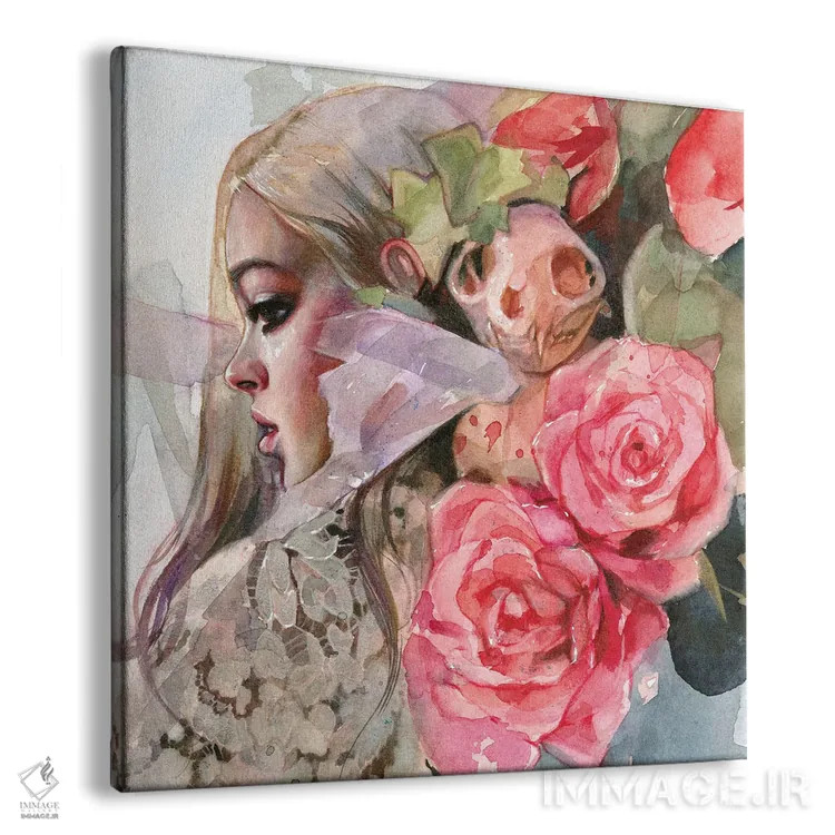 تابلو دکوراتیو شب جادوگر اثر لیوبا برکنر - نمای پرسپکتیو محصول