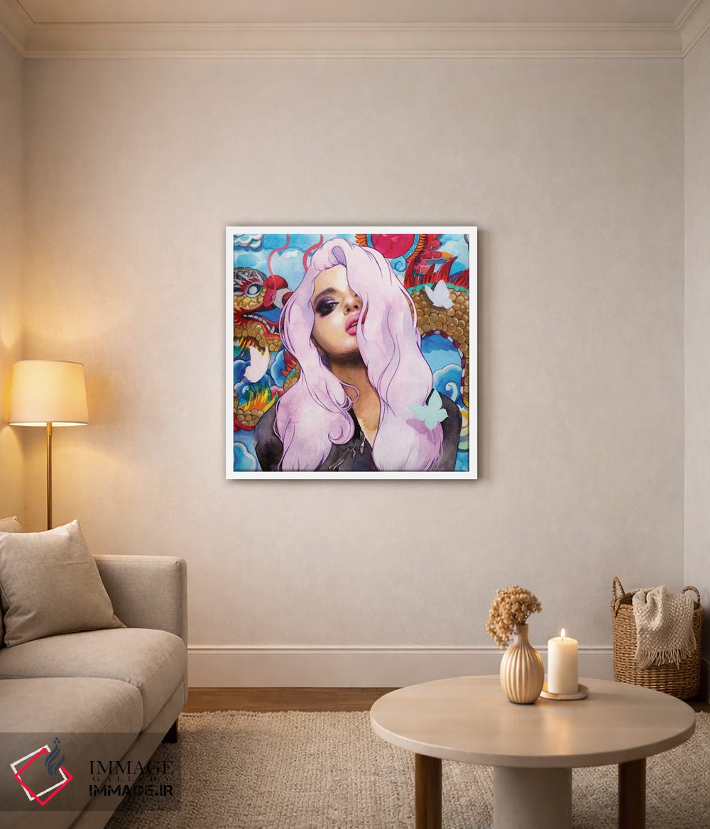 تابلو دکوراتیو ناگا اثر لیوبا برکنر - D2W