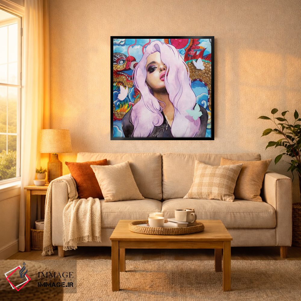 تابلو دکوراتیو ناگا اثر لیوبا برکنر - D3B