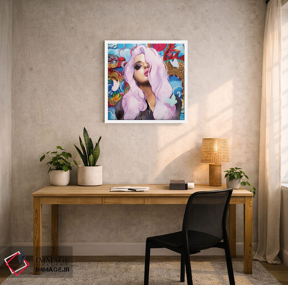 تابلو دکوراتیو ناگا اثر لیوبا برکنر - D5W