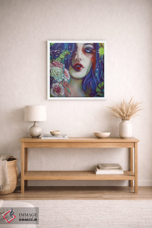 تابلو دکوراتیو اثر "به خودت اعتماد کن" - D3W