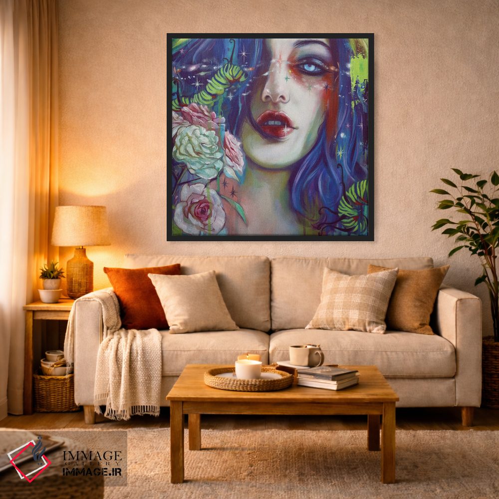 تابلو دکوراتیو اثر "به خودت اعتماد کن" - D5B