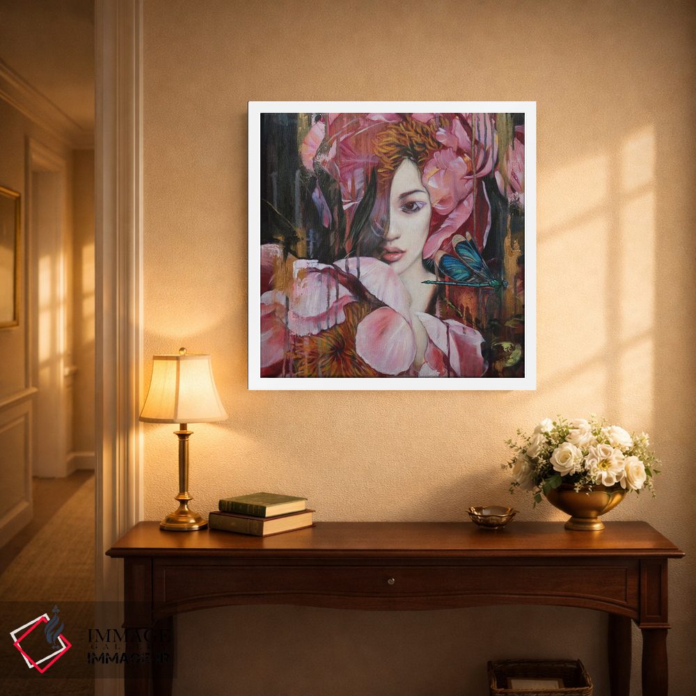 تابلو دکوراتیو برگردان نقاشی روغنی اثر لیوبا برکنر - D1W