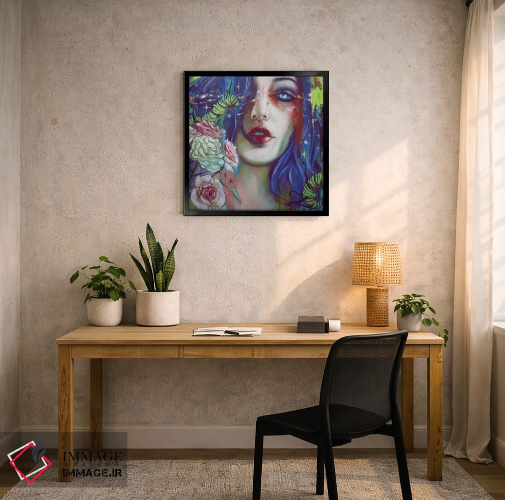 تابلو دکوراتیو اثر "به خودت اعتماد کن" - D6B