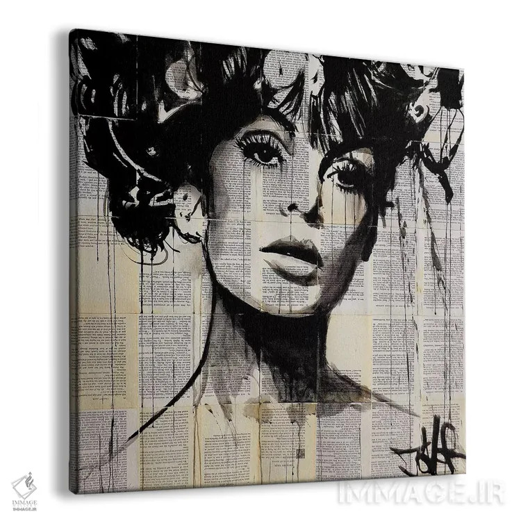 تابلو دکوراتیو ووگ اثر لوی جوور - نمای پرسپکتیو محصول