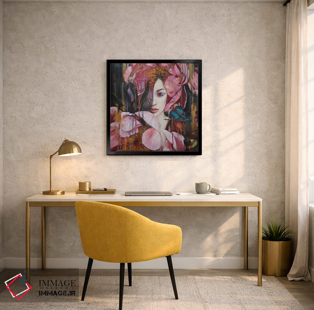 تابلو دکوراتیو برگردان نقاشی روغنی اثر لیوبا برکنر - D5B