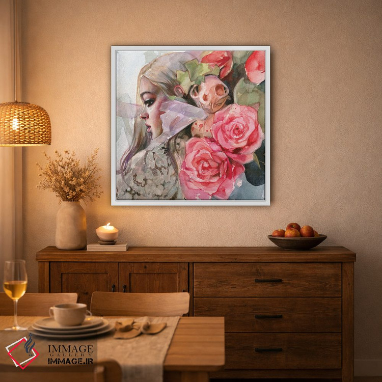 تابلو دکوراتیو شب جادوگر اثر لیوبا برکنر - D3W