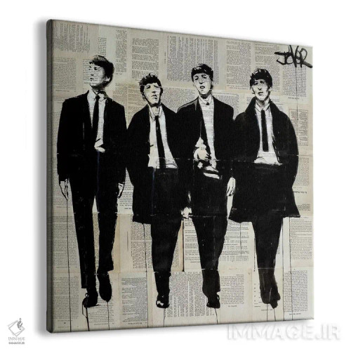 تابلو دکوراتیو ضرب آهنگ پس زمینه اثر لوی جوور - نمای پرسپکتیو محصول