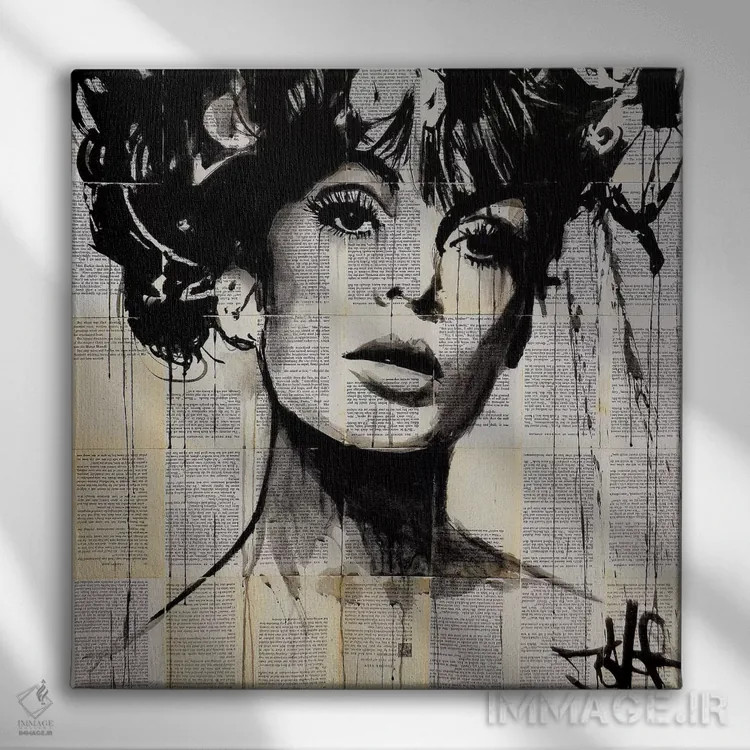 تابلو دکوراتیو ووگ اثر لوی جوور - نمای روبهرو روی دیوار