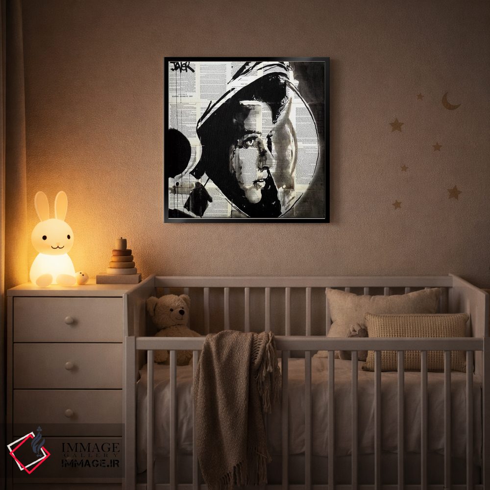 تابلو دکوراتیو فضانورد اثر لوی جوور - D3B