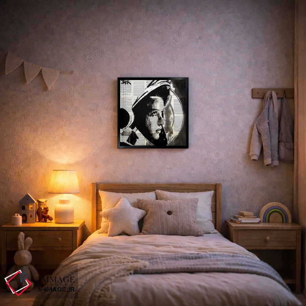 تابلو دکوراتیو فضانورد اثر لوی جوور - D6B