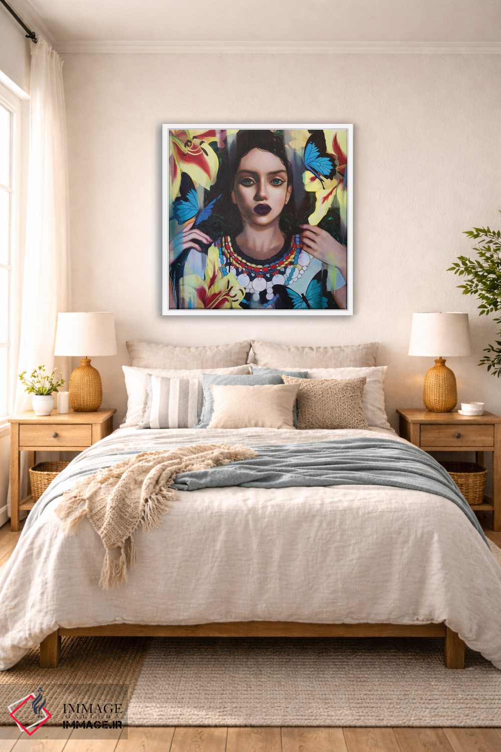 تابلو دکوراتیو ترانڈافیرا اثر لیوبا برکنر - D4W