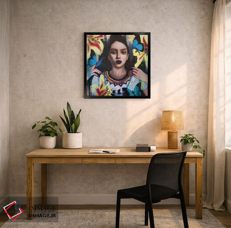 تابلو دکوراتیو ترانڈافیرا اثر لیوبا برکنر - D5B