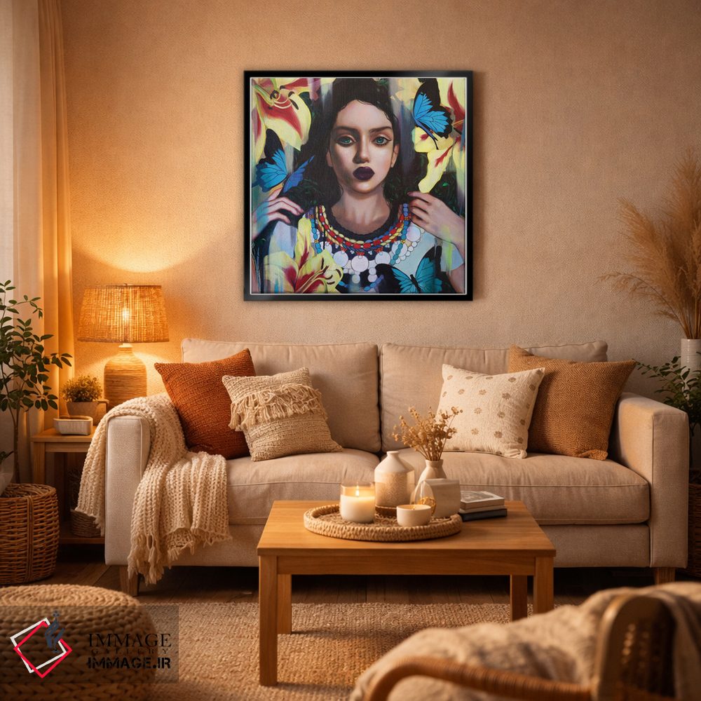 تابلو دکوراتیو ترانڈافیرا اثر لیوبا برکنر - D6B