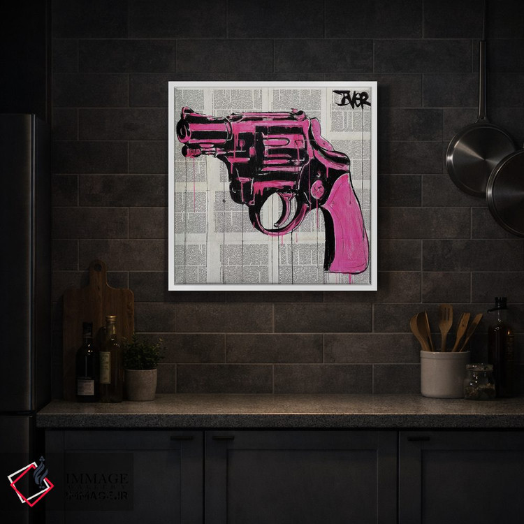 تابلو دکوراتیو تفنگ اسباب بازی اثر لوی جوور - D2W