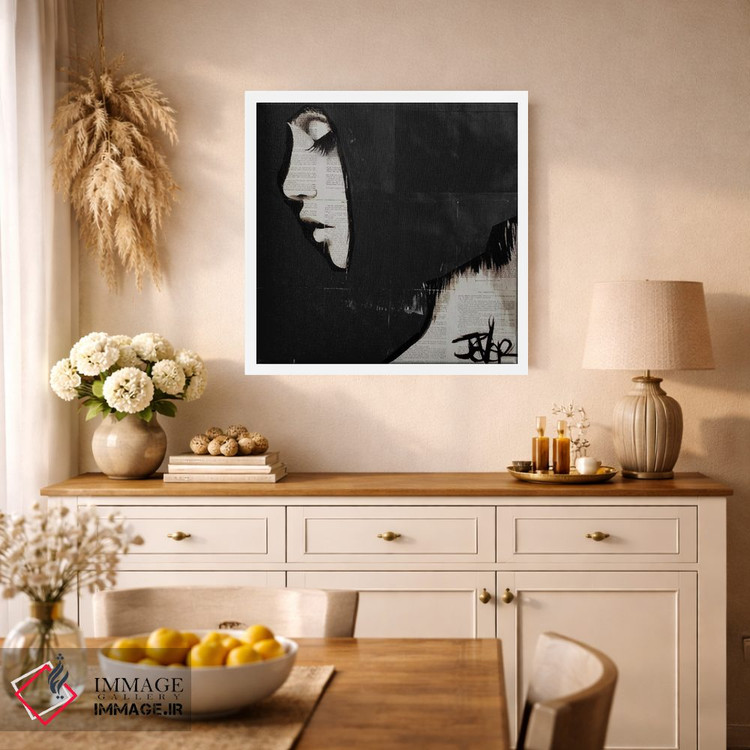 تابلو دکوراتیو ظرافت تاریکی اثر لوی جوور - D1W