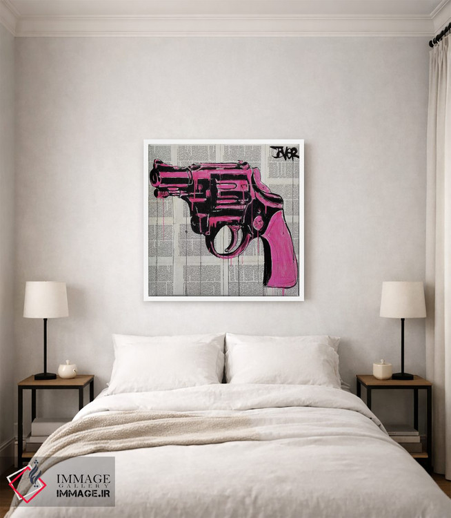 تابلو دکوراتیو تفنگ اسباب بازی اثر لوی جوور - D3W