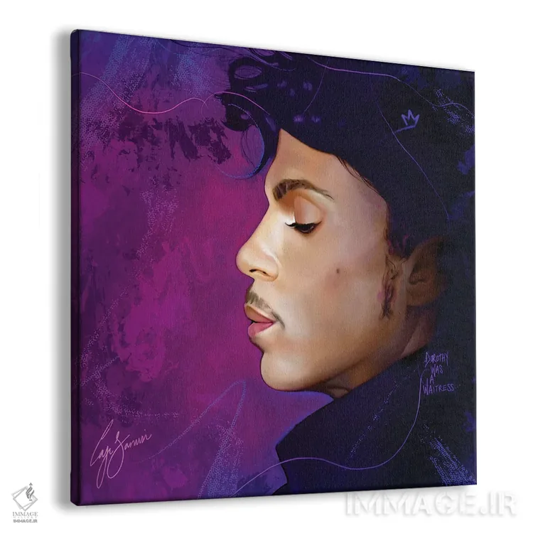 تابلو دکوراتیو شاهزاده اثر لاژی سنوسی - نمای پرسپکتیو محصول