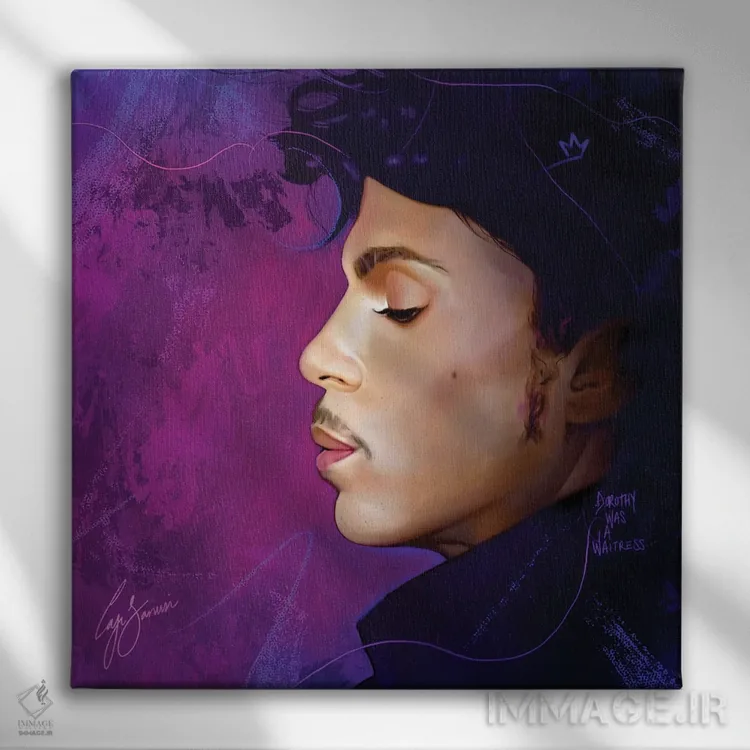 تابلو دکوراتیو شاهزاده اثر لاژی سنوسی - نمای روبهرو روی دیوار