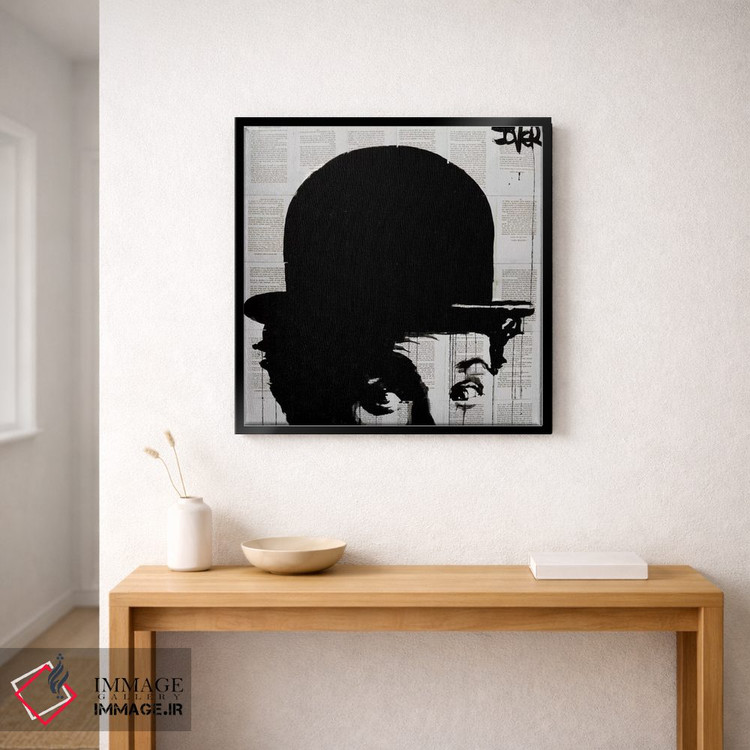 تابلو دکوراتیو کلاه چارلی اثر لوی جوور - D2B