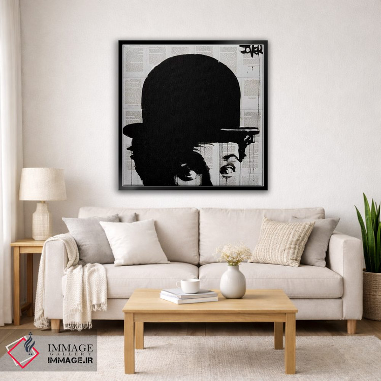 تابلو دکوراتیو کلاه چارلی اثر لوی جوور - D4B