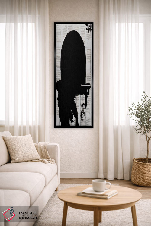 تابلو دکوراتیو کلاه چارلی اثر لوی جوور - D5B