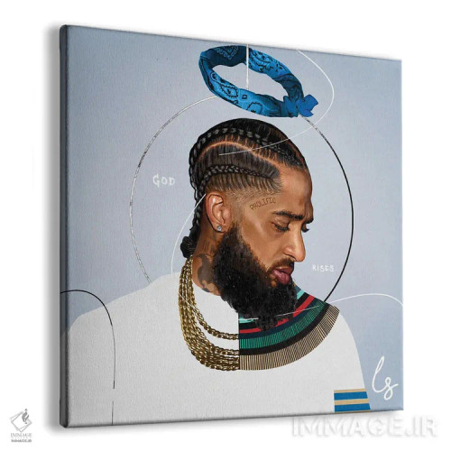 تابلو دکوراتیو خداوند برمی خیزد اثر لاژی سنوسی - نمای پرسپکتیو محصول