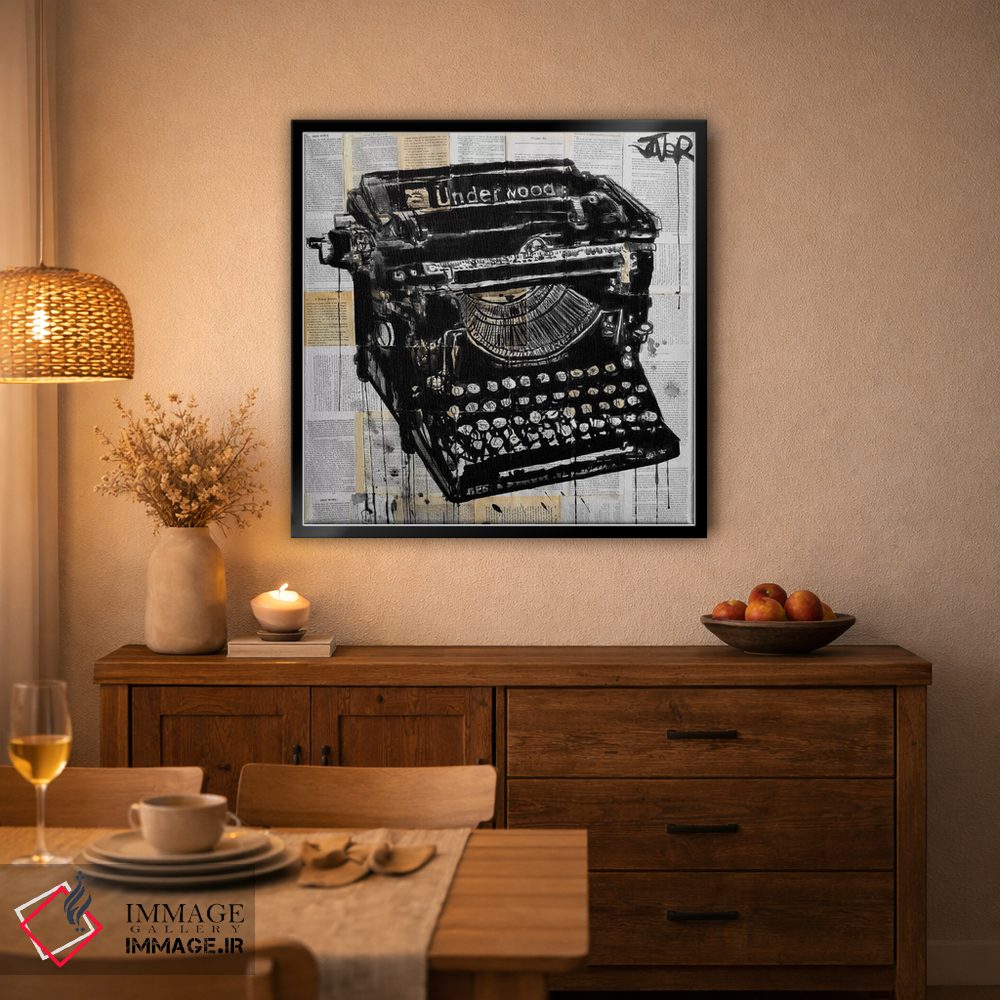 تابلو دکوراتیو زیر چوبستان اثر لوی جوور - D3B