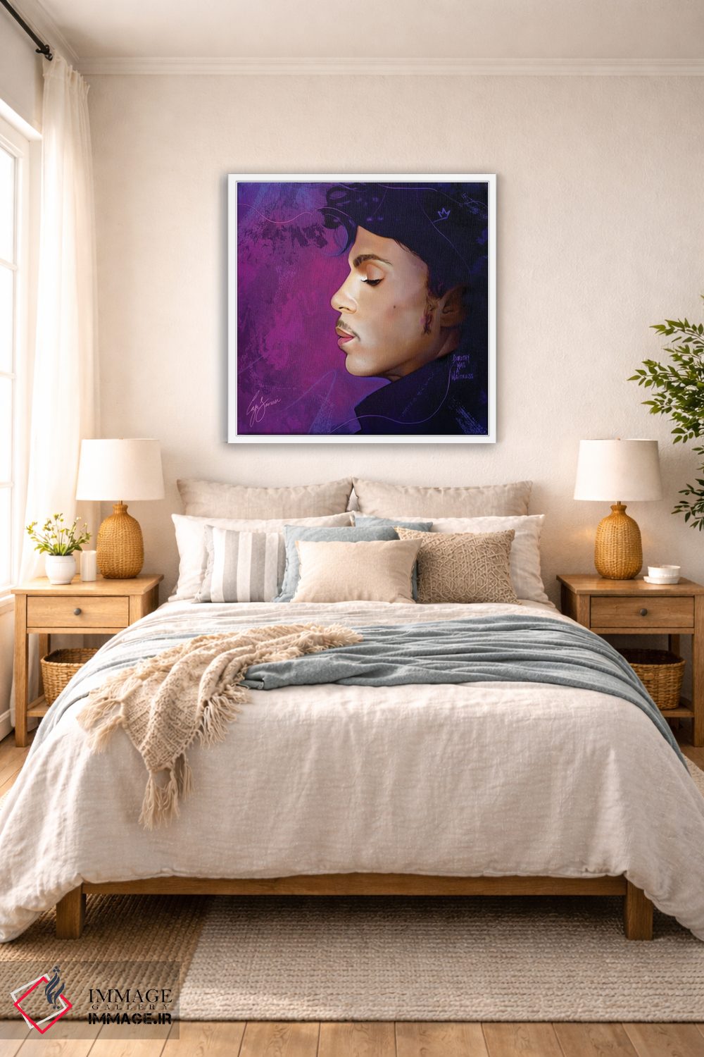 تابلو دکوراتیو شاهزاده اثر لاژی سنوسی - D5W