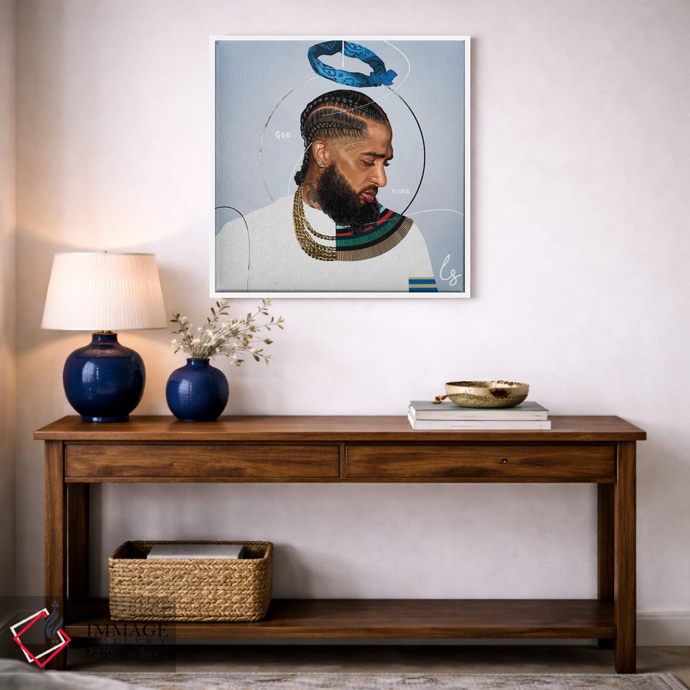 تابلو دکوراتیو خداوند برمی خیزد اثر لاژی سنوسی - D3W