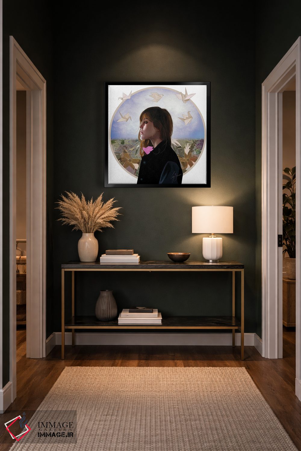 تابلو دکوراتیو پیش از پروازت اثر لاژی سنوسی - D5B