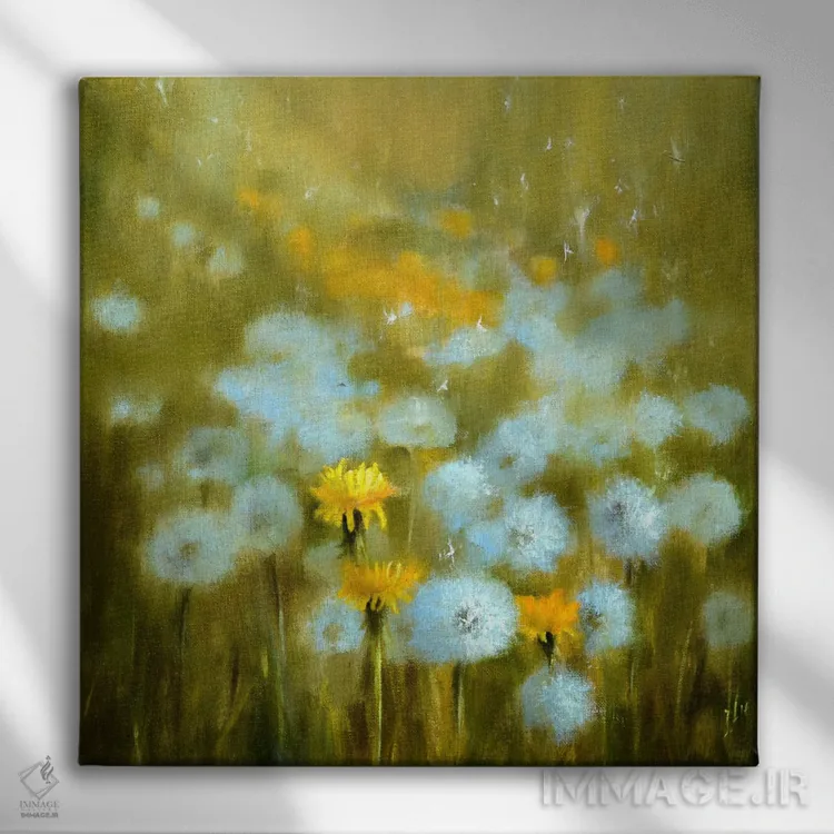 تابلو دکوراتیو جهان حساس اثر النا لوکینا - نمای روبهرو روی دیوار