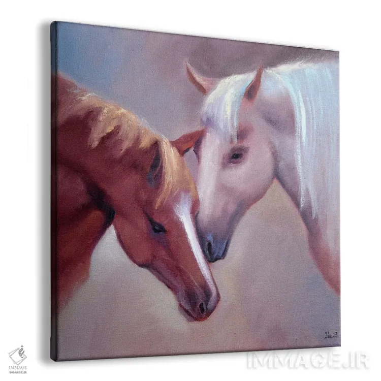 تابلو دکوراتیو عشق لطیف اثر النا لوکینا - نمای پرسپکتیو محصول