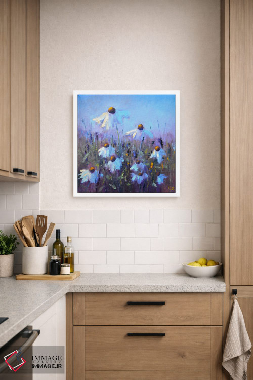 تابلو دکوراتیو مرواریدهای دشتی اثر النا لوکینا - D4W