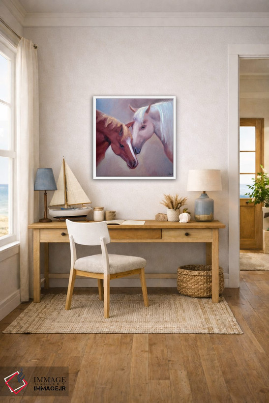 تابلو دکوراتیو عشق لطیف اثر النا لوکینا - D2W