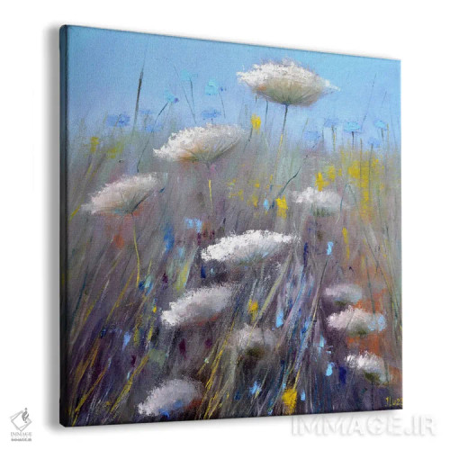 تابلو دکوراتیو گل های وحشی اثر النا لوکینا - نمای پرسپکتیو محصول