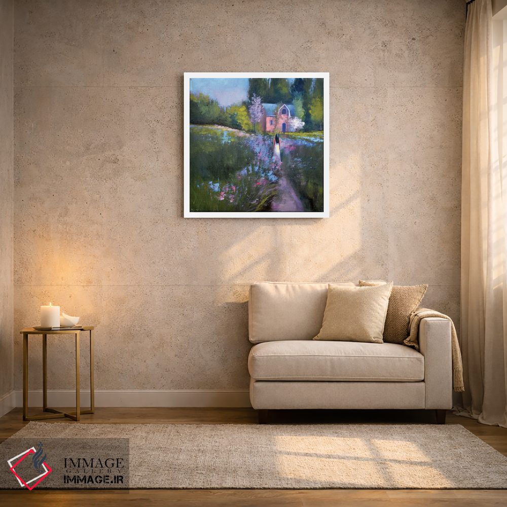 تابلو دکوراتیو باغ زیبا اثر النا لوکینا - D1W