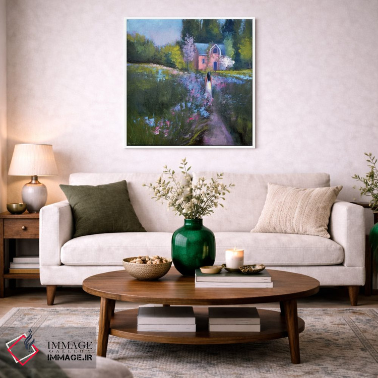 تابلو دکوراتیو باغ زیبا اثر النا لوکینا - D2W