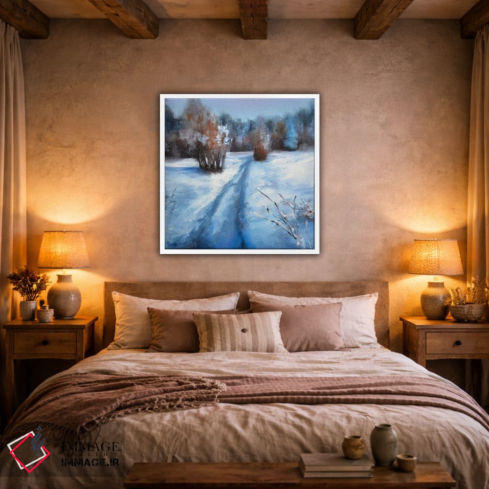 تابلو دکوراتیو مسیر برفی اثر النا لوکینا - D2W