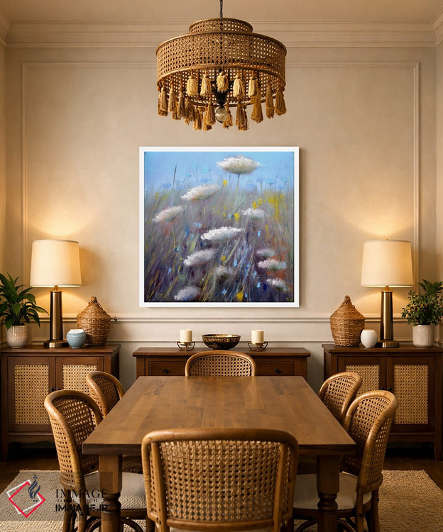 تابلو دکوراتیو گل های وحشی اثر النا لوکینا - D3W