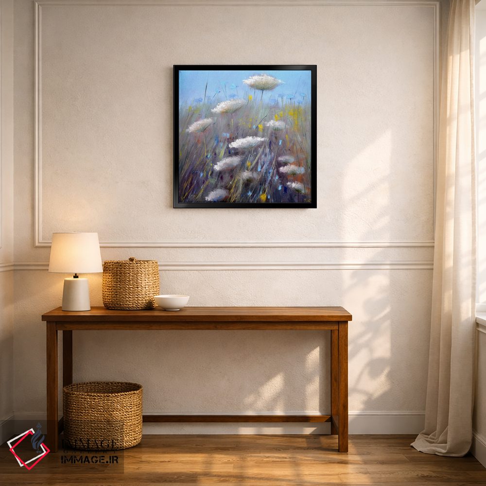 تابلو دکوراتیو گل های وحشی اثر النا لوکینا - D6B