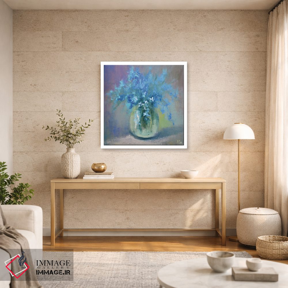 تابلو دکوراتیو دسته گل بهاری جنگلی اثر النا لوکینا - D2W