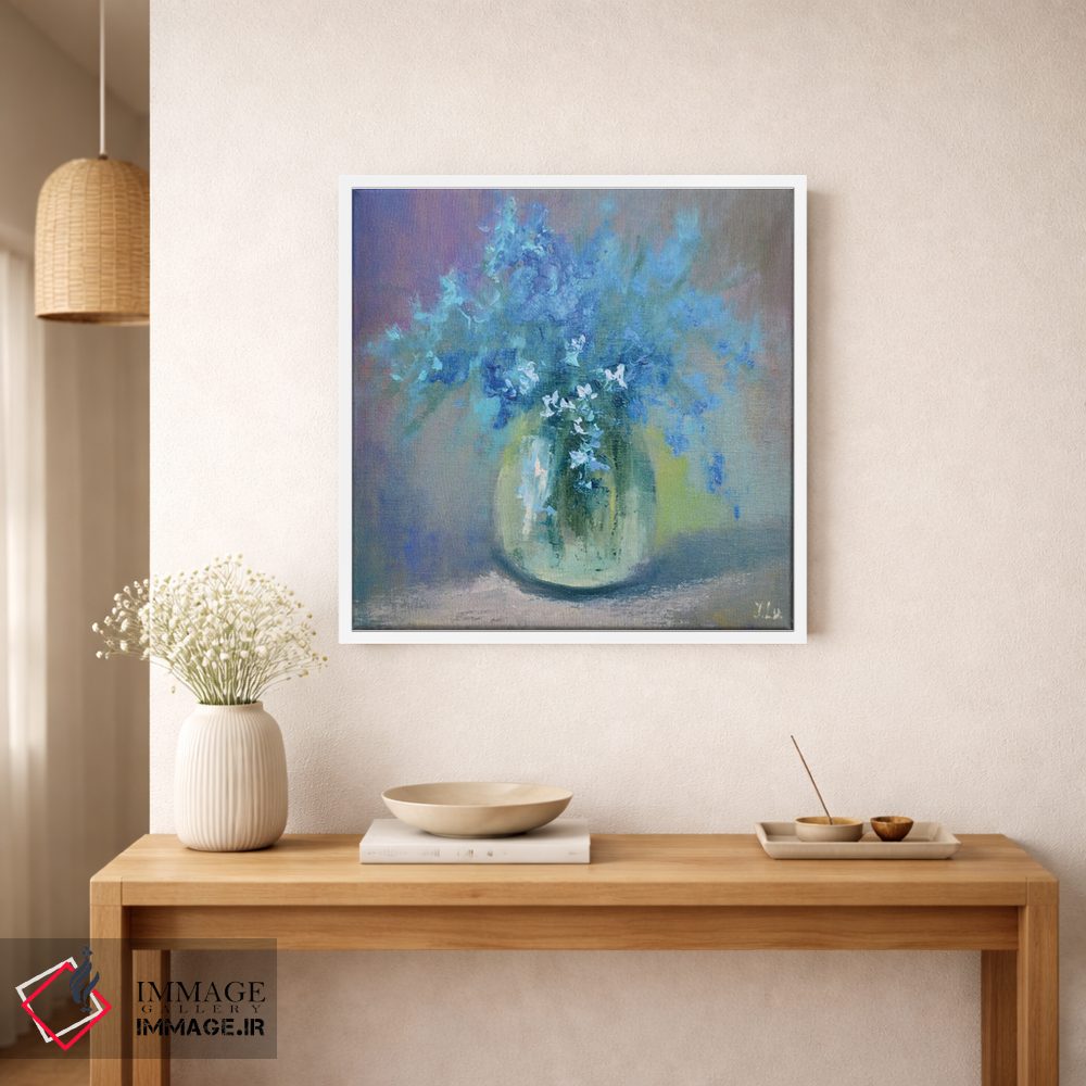 تابلو دکوراتیو دسته گل بهاری جنگلی اثر النا لوکینا - D1W