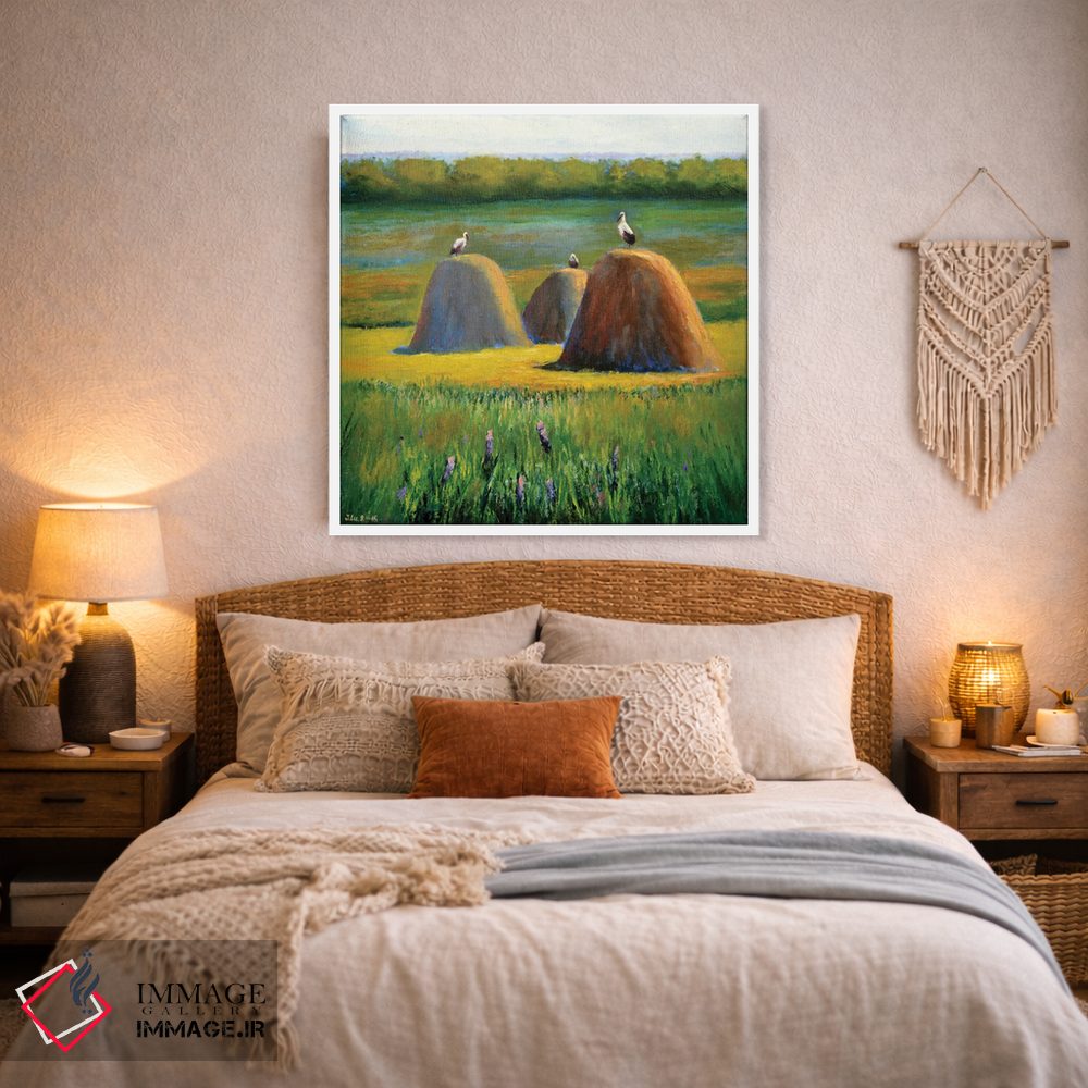 تابلو دکوراتیو ملودی مزرعه اثر النا لوکینا - D2W