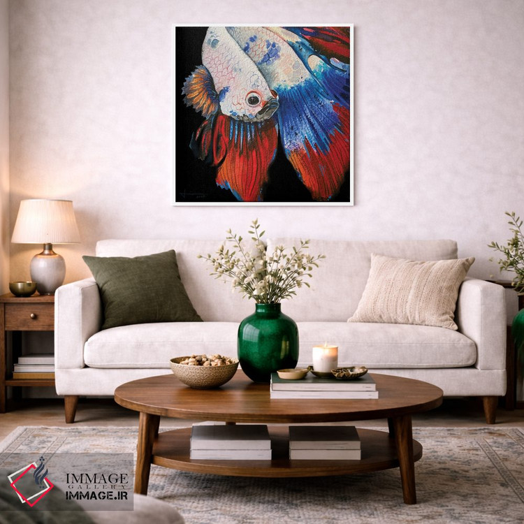 تابلو دکوراتیو مطالعه بتا اثر لیام کوموات - D2W